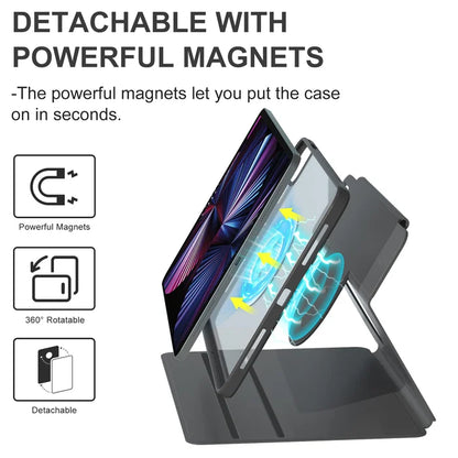 360° Rotatable Slide Tablet Case