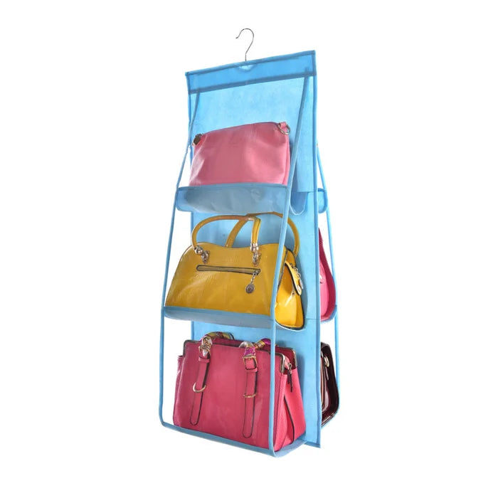 Double-Sided Six-Layer Hanging Storage Bag