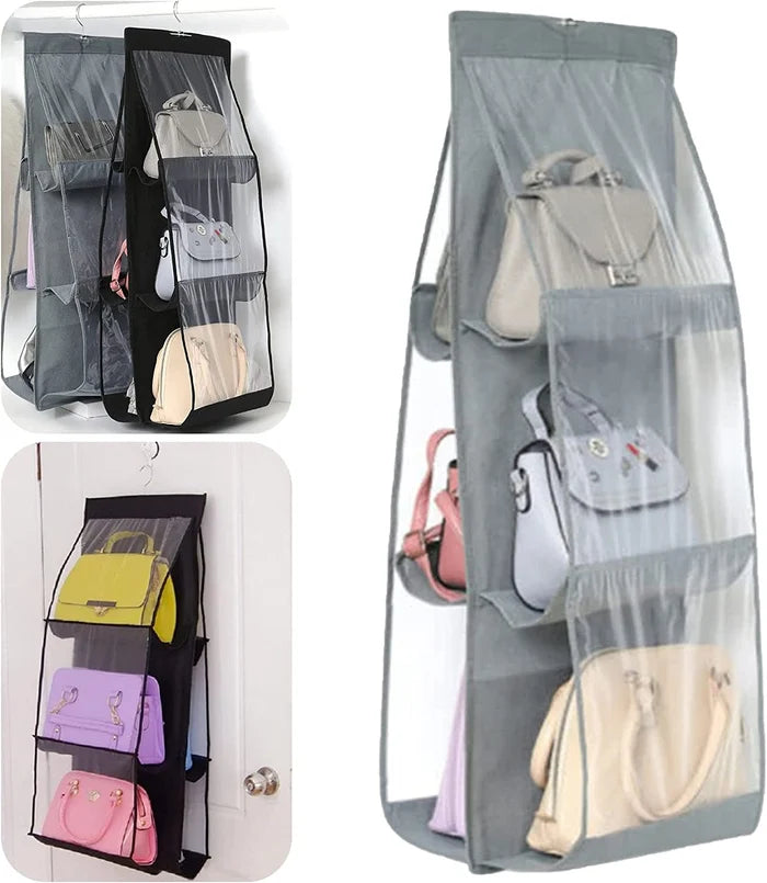 Double-Sided Six-Layer Hanging Storage Bag