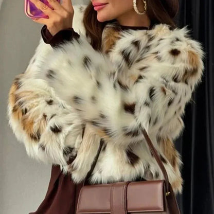 Women Faux Fur Coat