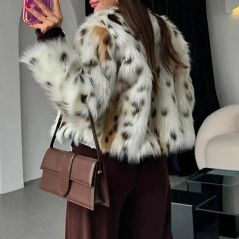 Women Faux Fur Coat