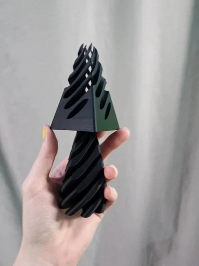 Impossible Pyramid Passthrough Sculpture